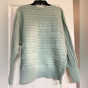 Sew In Love Green/Sage Sweater